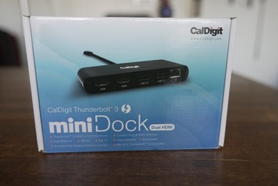 CalDigit Thunderbolt 3 Mini Dock for Apple Mac Open Box