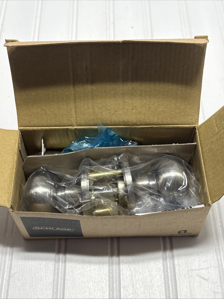 Lot Of (4) Dexter SCHLAGE Passage Lock Door Knobs J10 STR 619 16-254 10-101* Foto 3 de 3