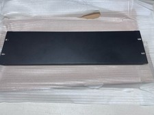 3U 19" Blank Plate Network Server / AVRack Mount Panel Spacer Black