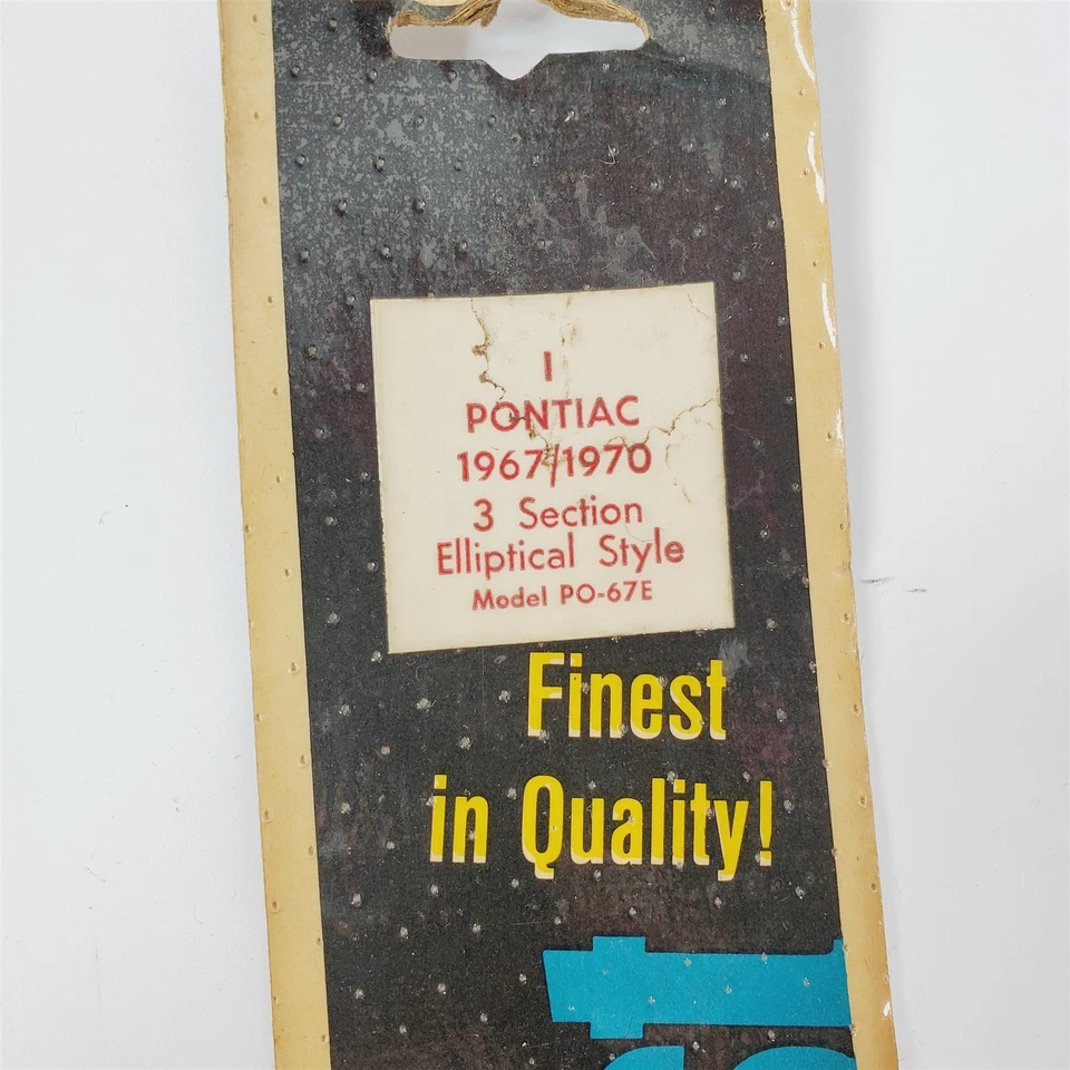 Mástil de antena elíptica de 3 secciones Pontiac 67-70 NORS montaje rápido PO-67E Foto 4 de 4