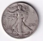 1941 P Walking Liberty Half Dollar 90% Silver #1172