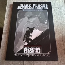 Bloat Game Old-School E Dark Places  Demogorgons - Cryptid Manual Ol VG /NM