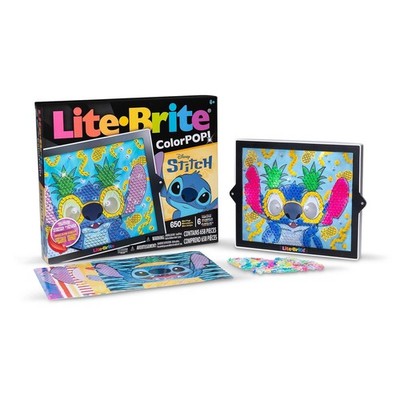 Lite Brite Colourpop Stitch Light-Up Creative Play