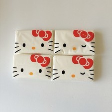 Sanrio HELLO KITTY Flushable pocket tissues 4 Japan exclusive
