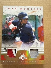 Yoan MONCADA🔥2016 Diamond Kings DK Materials GOLD Dual Patch #DKM-YO 2/10💥