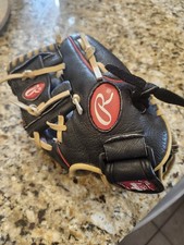 Rawlings Highlight Series H1051B 10.5” Leather Baseball Glove Youth
