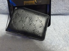 Puma Men's Black Wallet New Missing Box Top