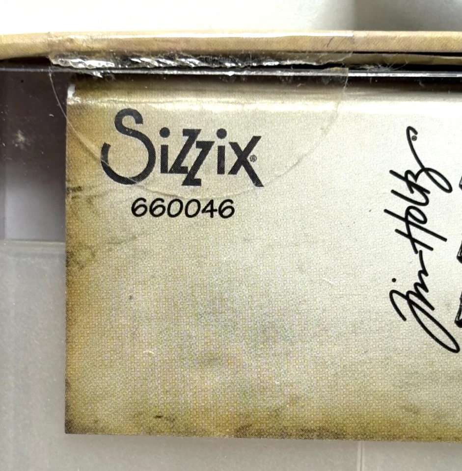 SIZZIX Shadow Press Debossing Folders - Months of the Year - Pre Owned -Complete - Image 2 of 4