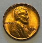 1956 Lincoln Wheat Cent Penny - Uncirculated
