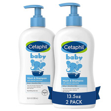Baby Wash  Shampoo, 13.5oz Pack of 2, Hypoallergenic, Gentle Enough for Everyda