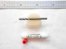 NEW MICRO 100 USA 1/8" DIA x 1/2" LOC x 1-1/2" OAL 4FL CC CARBIDE SQUARE ENDMILL