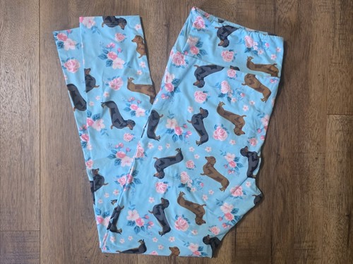 LuLaRoe Leggings - Doxie Print - TC
