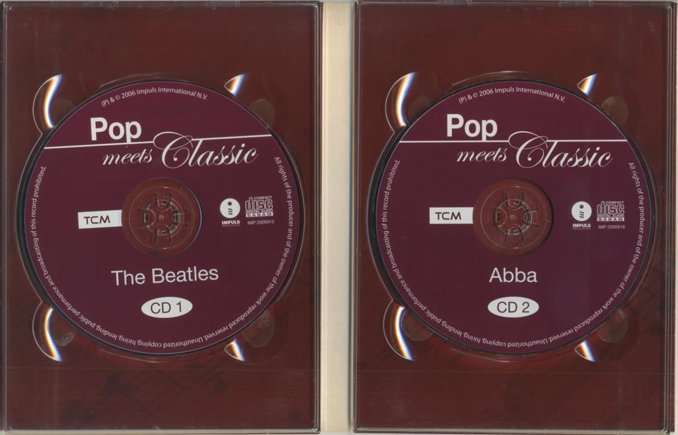 Pop Meets Classic - The Beatles & Abba - London Symphony Orchestra - 2 CD Box - Bild 4 von 4