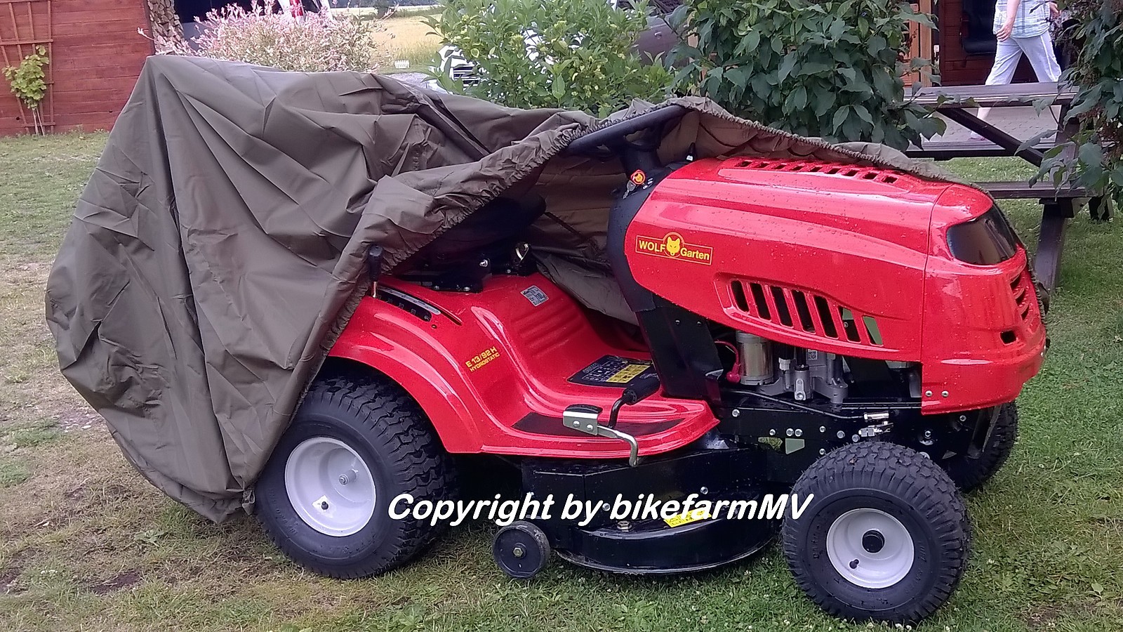 Wasserdichte Rasentraktor-Abdeckung - 145x85x98 Cm Oxford-Gewebe Für Alle Wetter