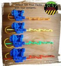 Kenner The Real Ghostbusters - Custom Proton Packs Streams - Set of 4 Packs