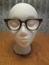 Vintage AI Z87 Side Shield Glass Lens Safety Glasses