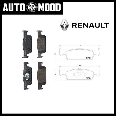 Kit Pastiglie Freni ANTERIORI Ferodo VW PASSAT Variant '97-'00 2.3 VR5