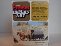 Preiser Military Edw Ersatzfeldwagen Erfa Bespannt Bausatz 16588 1:87 Ovp