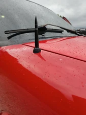 4.25 inch Black Antenna Mast Power Rod Radio AM/FM for Chevrolet S10 1982-2004