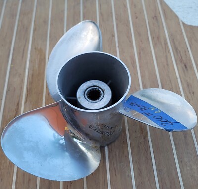 Honda Propeller 3-Blade 14 X 19 Pitch Stainless Steel 3x14x19L BF115 - BF250