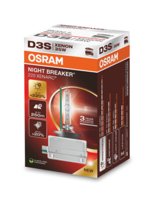 XENARC NIGHT BREAKER LASER 66340XN2 Xenon Bulb D3S OSRAM 4400K