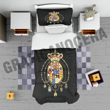 Plaid Il Regno delle due Sicilie Borboni idea regalo biancheria coperta calda