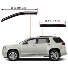 New GM1235118 Front Hood Molding Chrome Fits GMC Terrain - Foto 3