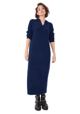 HUSH Aster Collar Knitted Jumper Dress Oversized 6 suits 8 10 12 BNWT RRP £125