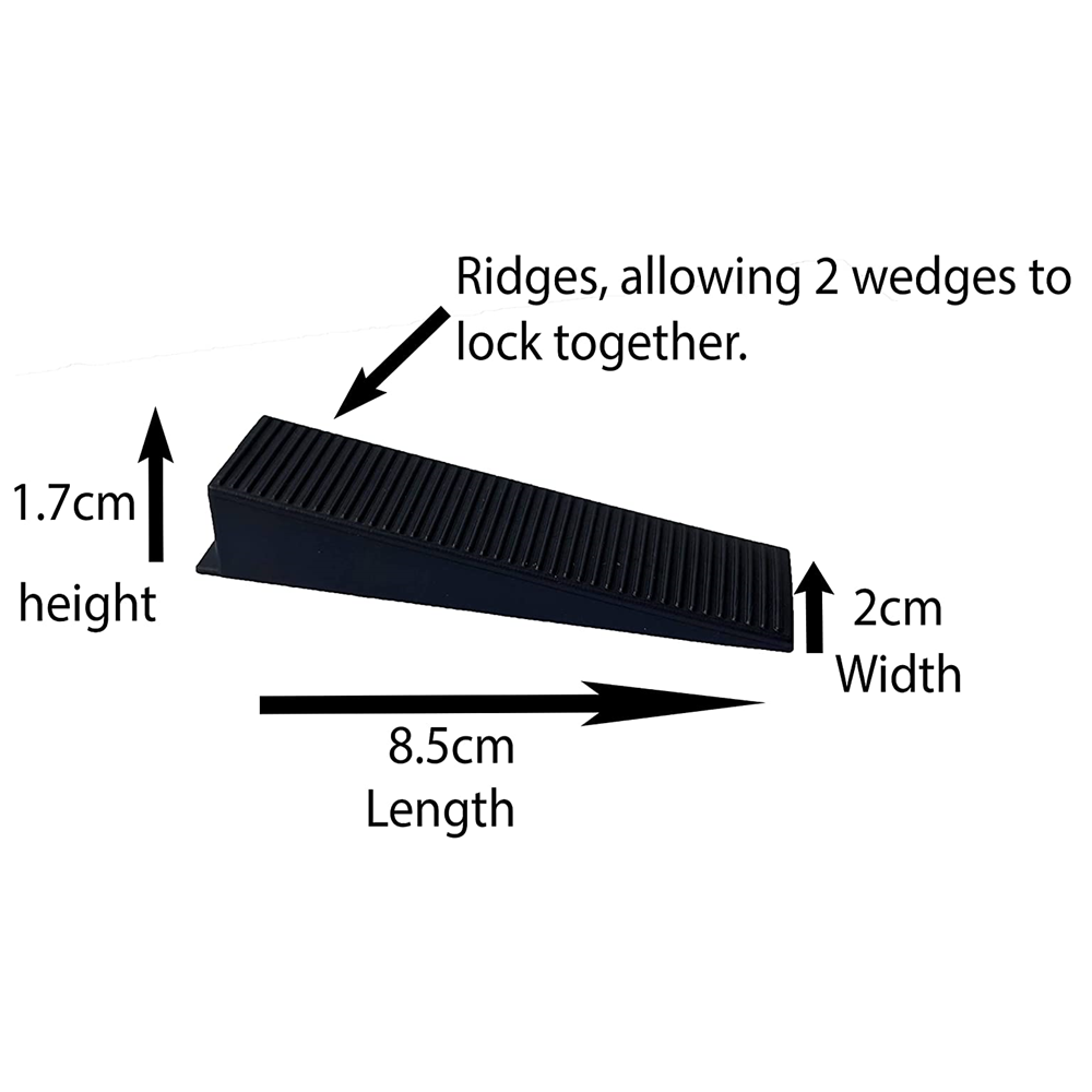 45 x ANTIRATTLE FENCE PANEL SECURITY CLIPS WEDGES GRIPS STOPS RATTLING