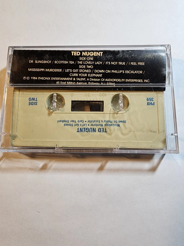 ]TED NUGENT "SELF-TITLED" (1984) PHOENIX 10 PHX-359-C /VG+/EX CS20 Foto 2 de 2