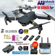 4K GPS Drone with HD Camera Drones WiFi FPV Foldable RC Quadcopter W/Battery