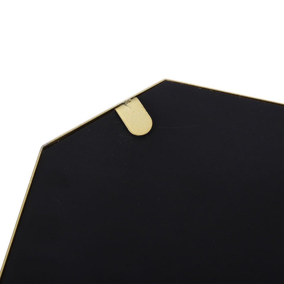 Gold Decor Wall Mounted Vanity Mirror Cosmetic Hanging Multifunction