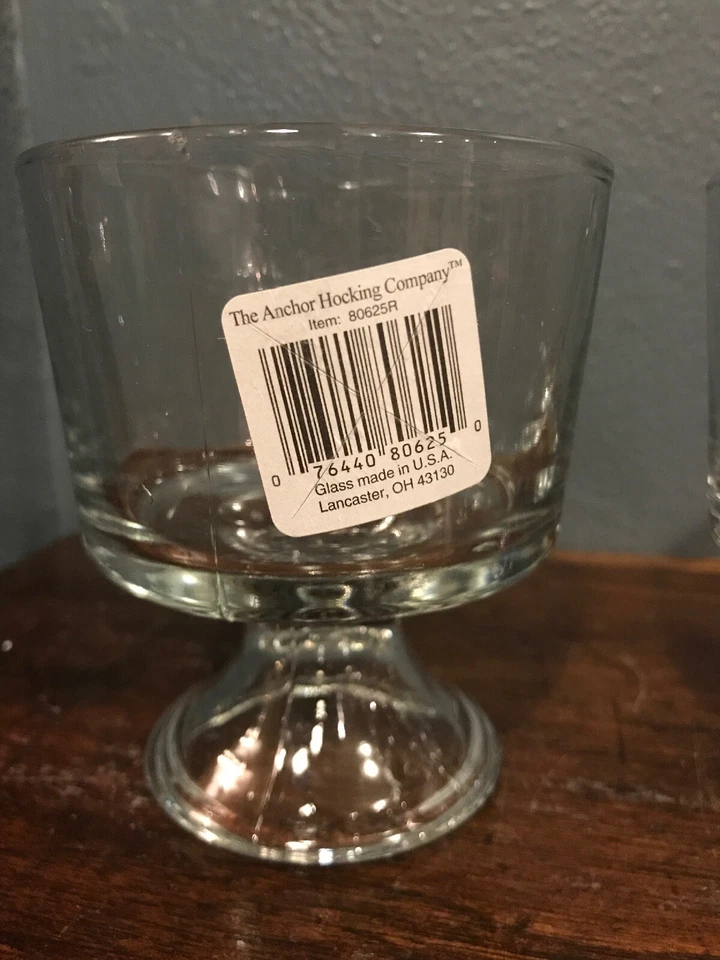 Pair (2) NEW Anchor Hocking 80625R Mini 10 oz Trifle Dishes - Image 2 of 4