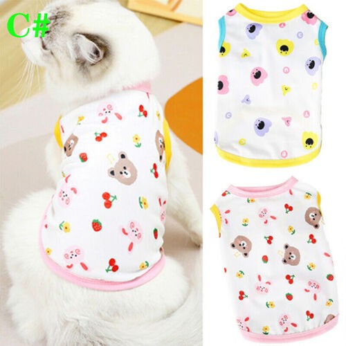 Süß Für Haustiere Petit Dog T-Shirts Forpuppy Chihuahua Sommersturm % - Picture 4 of 41