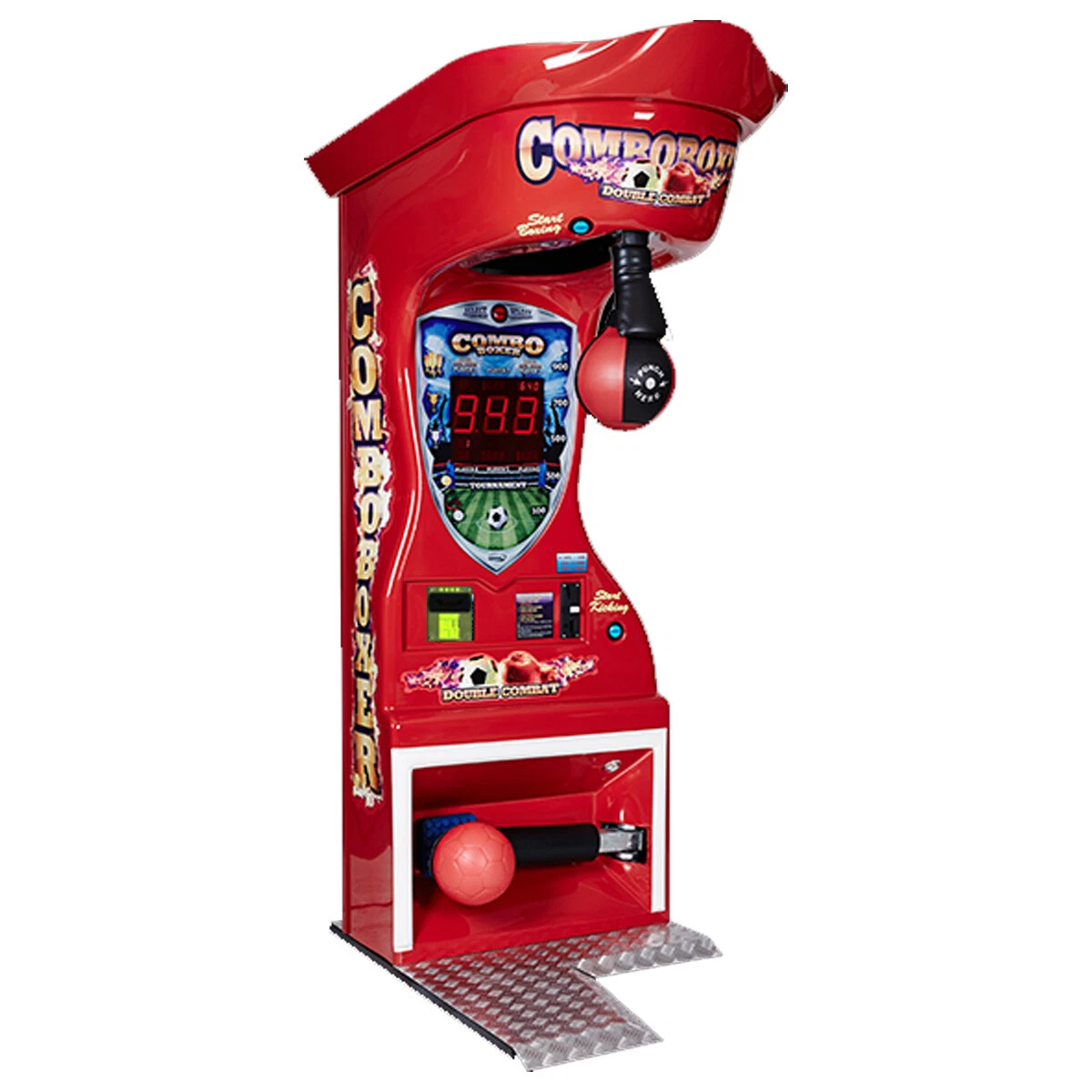 Kalkomat Boxer Boxing Machine Arcade Game - Combo Boxer - Red - DBA