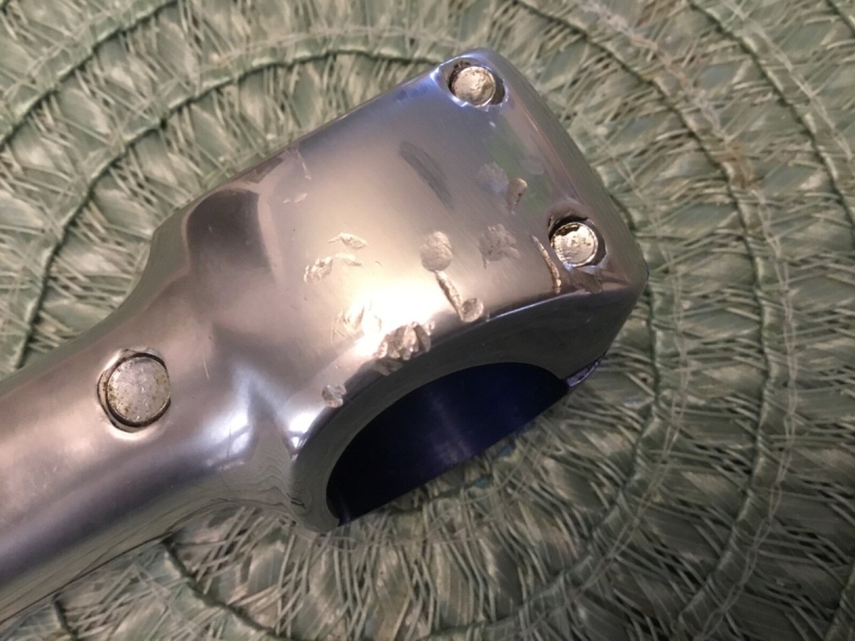 Ultra Rare Vintage Nitto Crystemblue Handlebar Stem | eBay