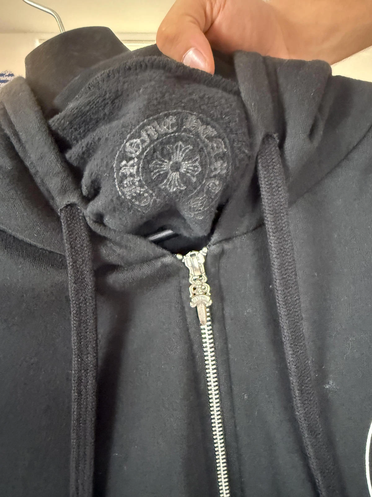 Cerniera nera Chrome Hearts Malibu