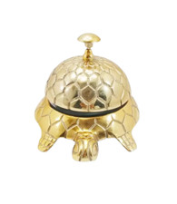 Tortoise Bell Desk Hotel Counter Reception Bell