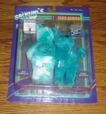 Salvino's Baby Bammers MARINERS Ken Griffey Jr Edgar Martinez Plush Bear 1999