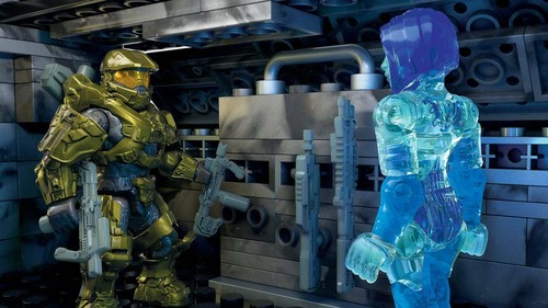 MEGA CONSTRUX HALO 4 UNSC INFINITY SET FVK37 MASTER CHIEF CORTANA CAPTAIN LASKY - Picture 4 of 11