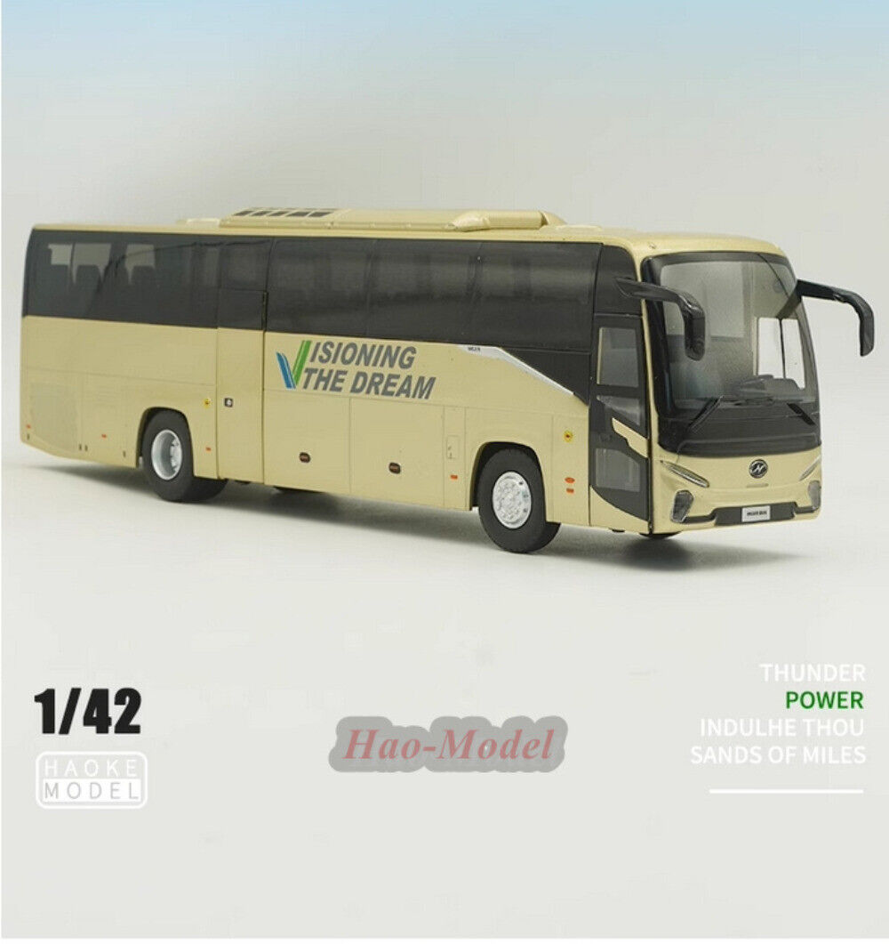 1:42 Suzhou Jinlong Haige V12 Model Bus Alloy Diecast 1:42 Suzhou Jinlong Haige V12 Model Bus Alloy Diecast