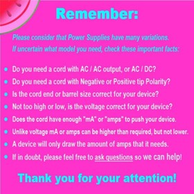 TESTED 12V 500mA 0.5AMP Power Supply Adapter AC/DC  Charger LINKSYS AM-12500 NES