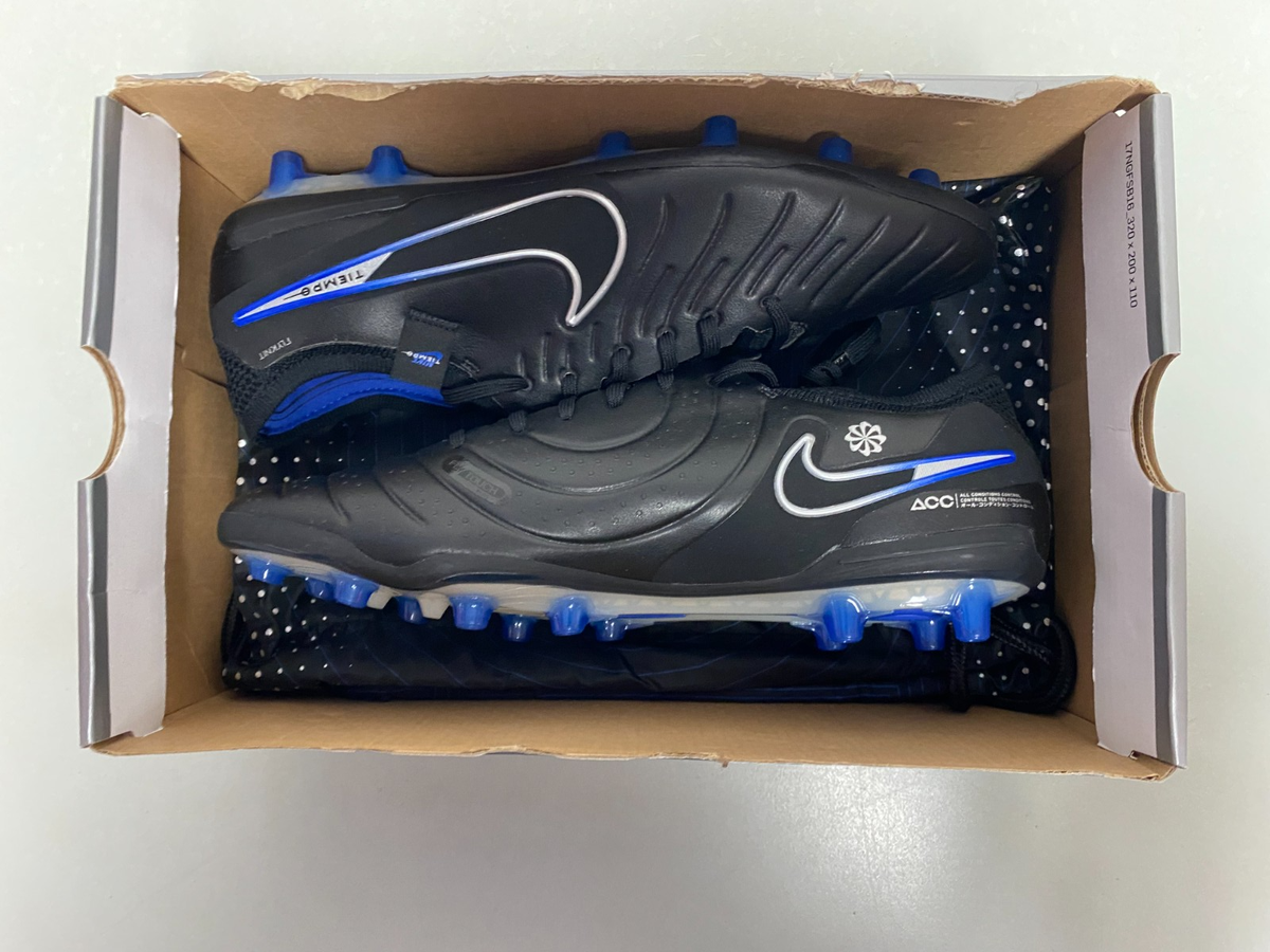 Nike Legend 10 Elite AG-Pro Black Chrome Hyper Royal DV4330 Nike Legend 10 Elite AG-Pro Black Chrome Hyper Royal DV4330