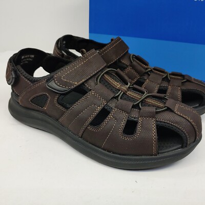 Nunn Bush Riovista Fisherman Sandals Mens Size 14 M Brown  display picture 1