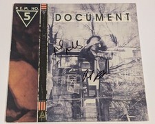 R.E.M. PETER BUCK MIKE MILLS signed ORIGINAL 