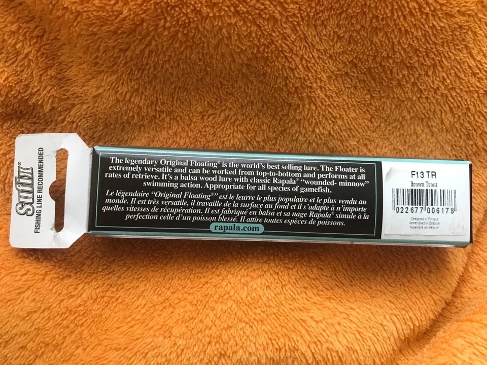 Neuer Original Rapala F-13 F13 TR Brown Trout - Bild 2 von 3