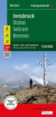 Innsbruck - Stubai, Sellrain, Brenner (Sheet map, folded)