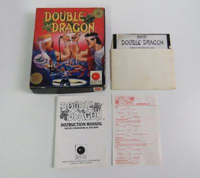Double Dragon - Commodore 64 / 128 - C64 - Disk - CIB - Komplett !