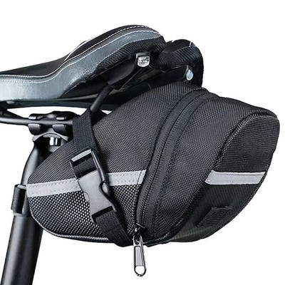 Bike Saddle Bag - Cycling MTB Tail Pack - Waterproof Under Seat Pouch Storage**