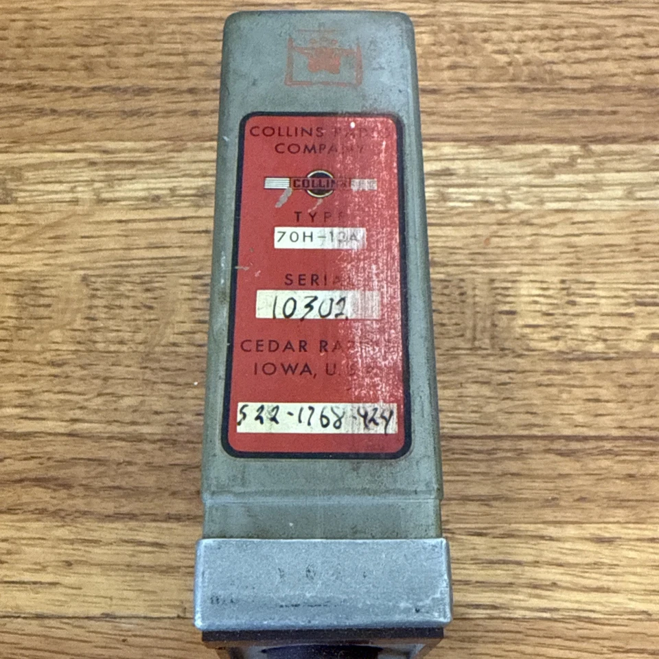 Vintage Collins Radio 70H-13A Oscillator Assembly Tube 522-1768-924 AS IS Parts - Image 3 of 4